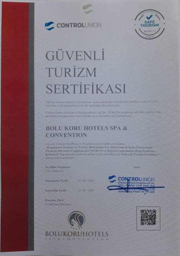 Bolu Koru Hotels Spa & Convention Yolcatı Exterior foto